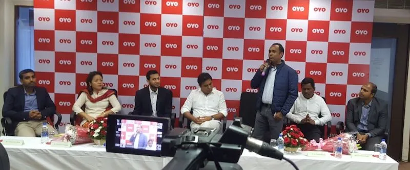 OYO Hyderabad Tech Centre Inauguration by Honorable Minister K T Rama Rao
