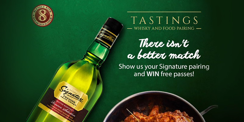 #MySignaturePairing Contest: Stand a chance to win an invite to Signature Tastings, and learn from the masters