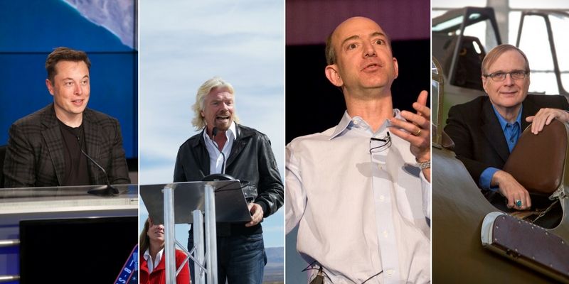 From Branson to Musk: meet the billionaires leading the new Space Race