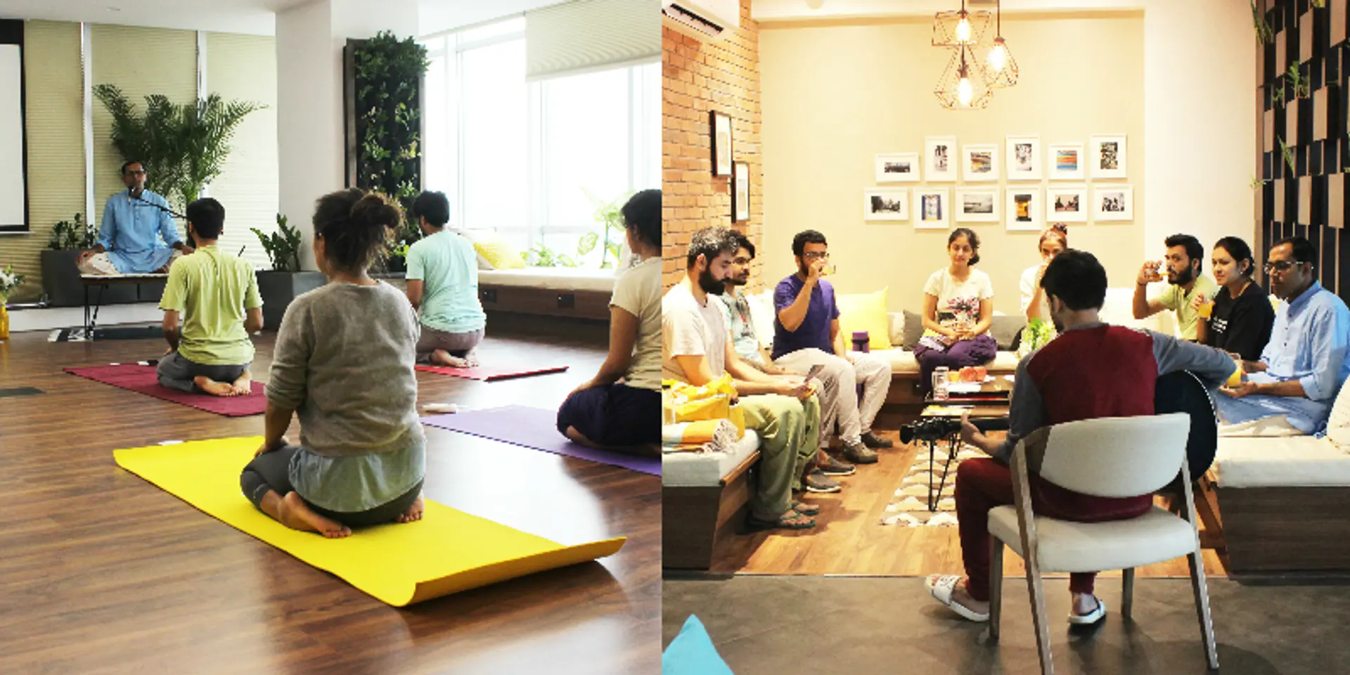 Look up- it's a spa! It's a wellness retreat! It's a bar! Nope, it's a co-working space!