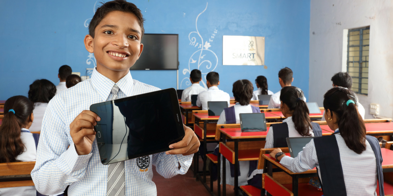 From ‘black board’ to ‘digital board’, Government schools in rural India are witnessing a technological revolution