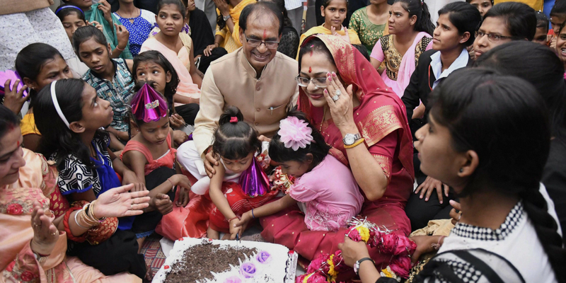 Madhya Pradesh CM Shivraj Singh Chouhan announces Rs 12k on childbirth for poor
