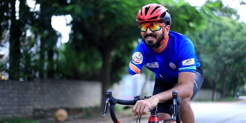 Here's how this 26-year-old cycling champion faced his first failure when he was just 6