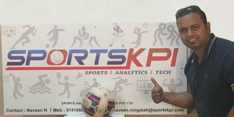 Naveen Ningaiah, der Gründer und CEO von SportsKPI