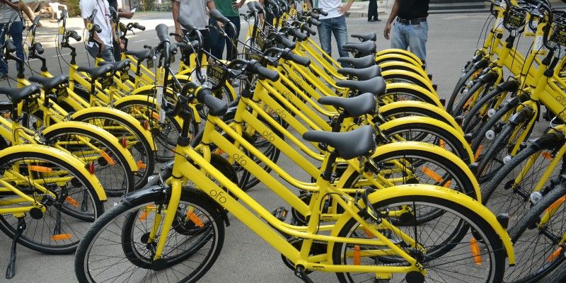Chinese bike-sharing platform ofo raises whopping $866 M in round led by Alibaba Group