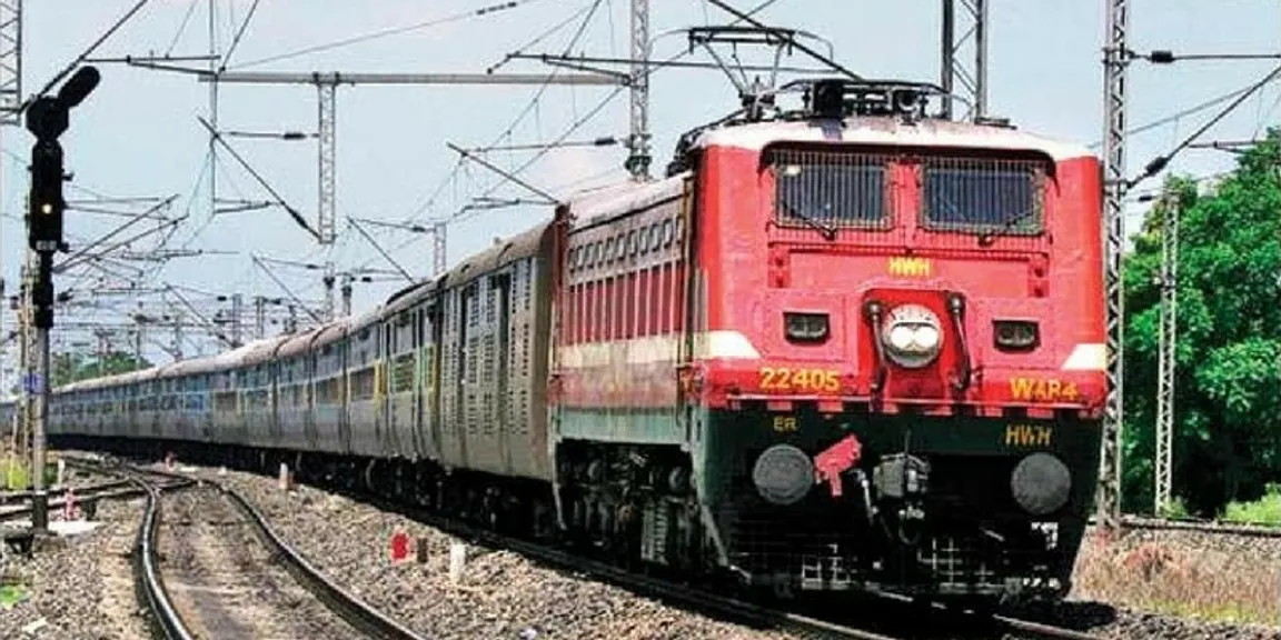 indian electric engine train