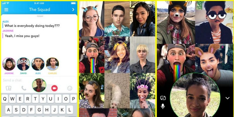 Snapchat users rejoice – group video chats and story mentions are here!