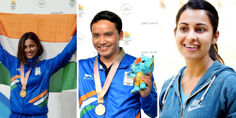 These 10 Indian athletes strike gold at the Commonwealth Games