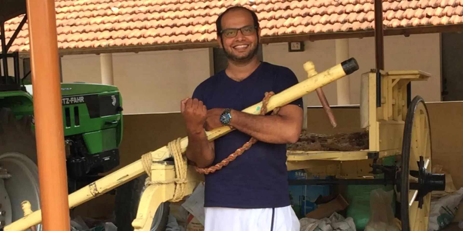 This man is trying to deliver organic products to customers on a budget