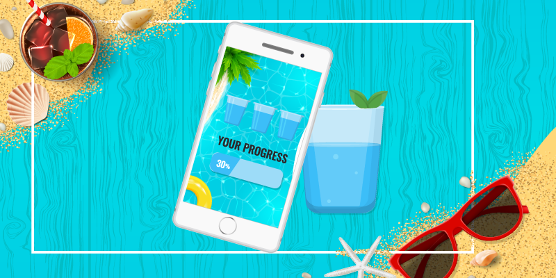 As temperature soars, here are 5 hydration apps to help you meet your daily water intake goal