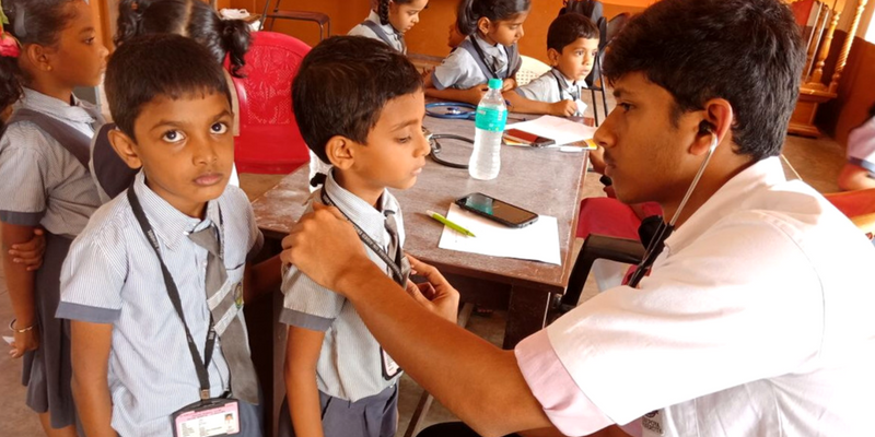 With Kara Seva, 8 medicos take timely treatment to schools in rural Karnataka