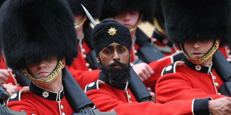Meet Charanpreet Singh Lall, the first Sikh soldier to wear turban for Trooping the Colour ceremony