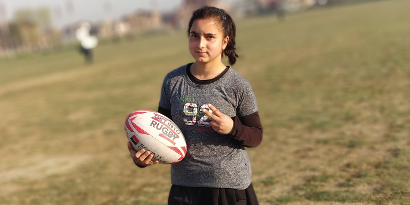 Meet Irtiqa Ayoub, the 23-year-old Kashmiri rugby player who is levelling the playing field