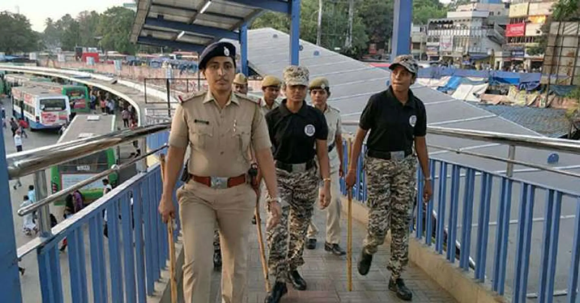 How this all-women police squad took inspiration from the woman who stopped an army with a pestle