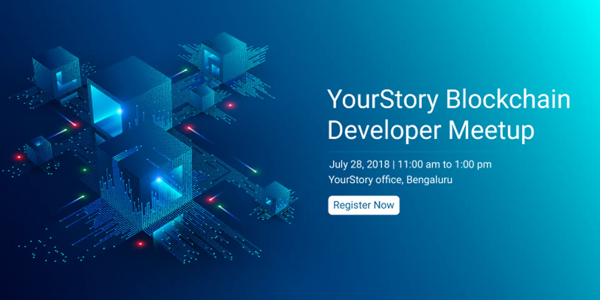 Get started on Blockchain development - Register for the YourStory Blockchain Developer Meetup