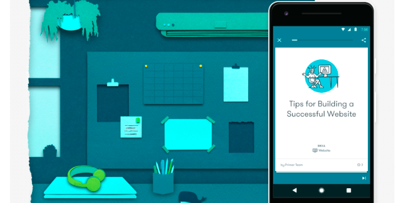 [App Fridays] Google Primer delivers five-minute on-the-go lessons on digital marketing, and is ideal for startups