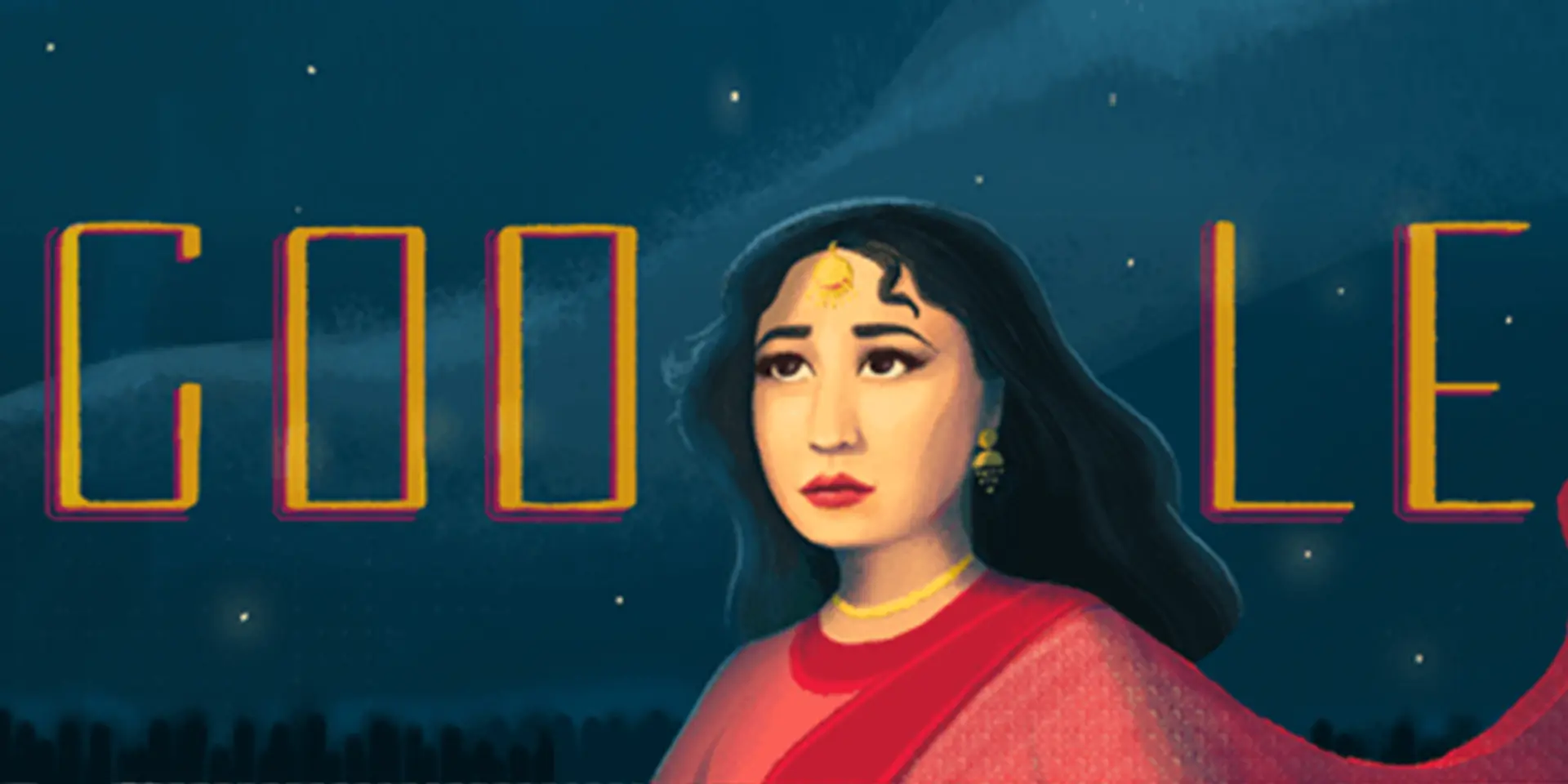 Google Doodle celebrates Meena Kumari, the Queen of Tragedy, on her 85th birthday