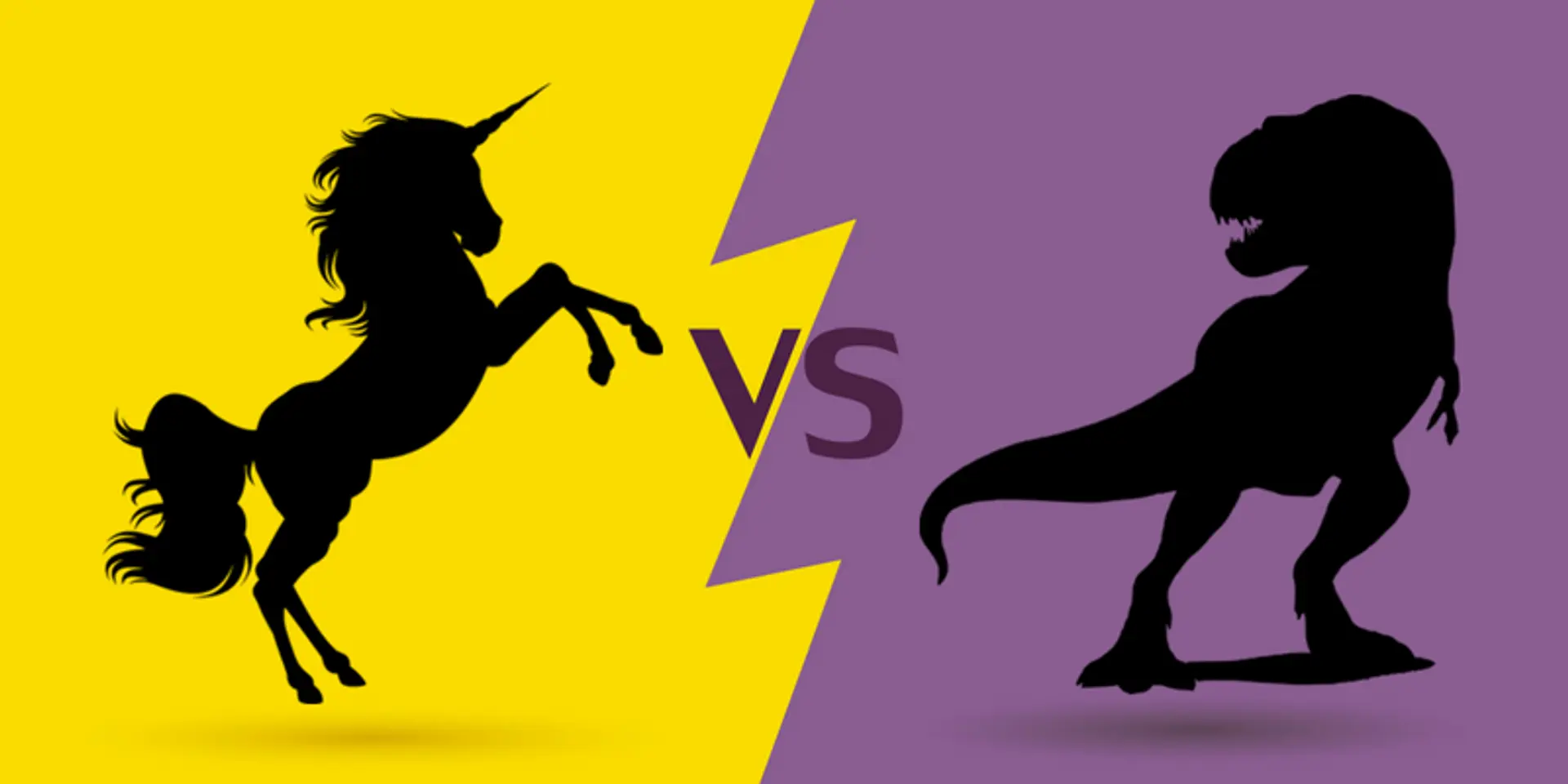 Unicorns, robots, and machines with AI are taking on the Dinosaurs