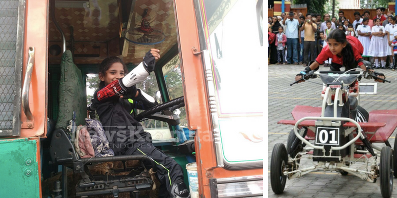 At the age of seven, this Mysuru girl can drive 17 different vehicles
