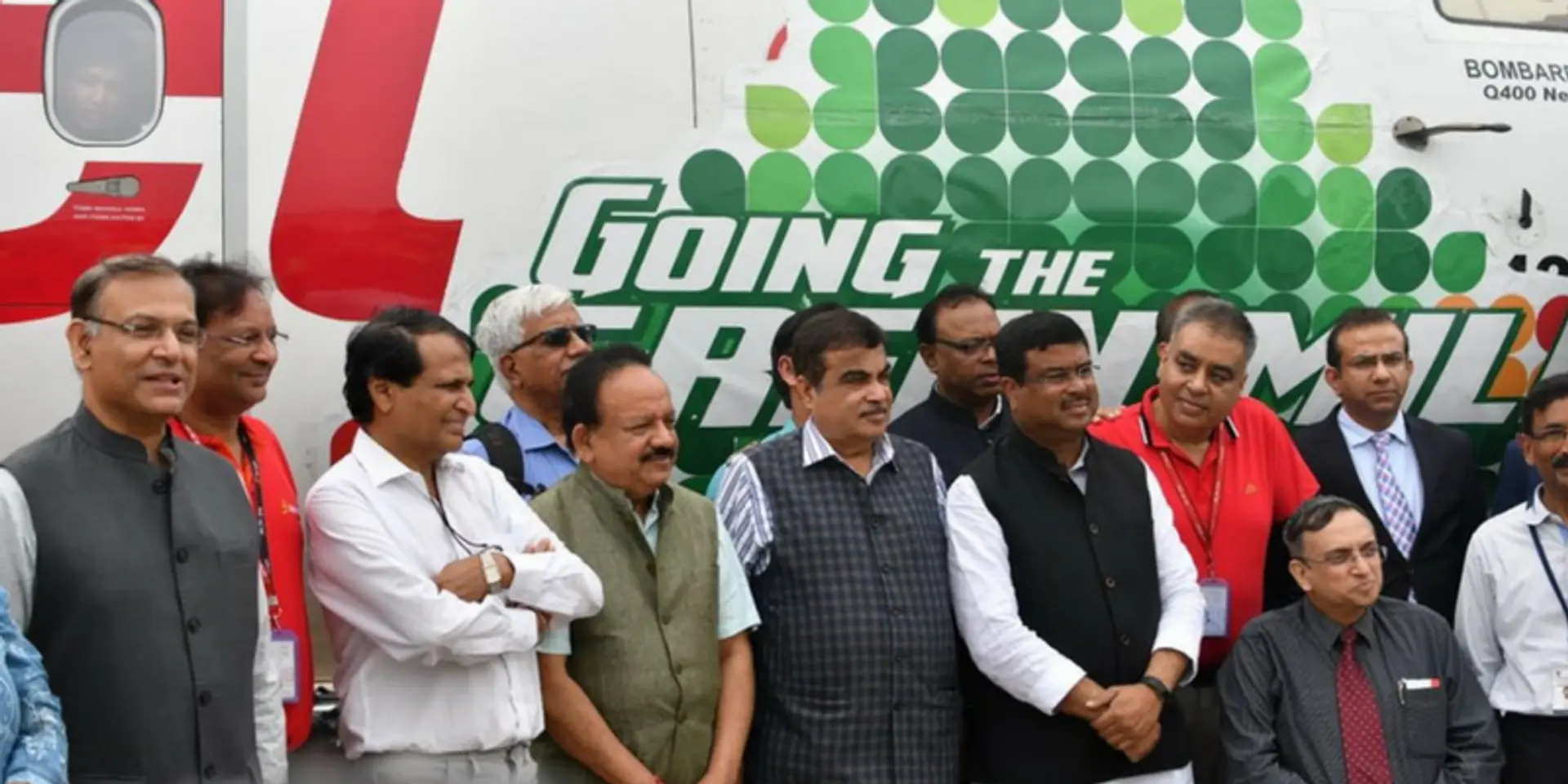 In a first, SpiceJet operates India's first biojet fuel flight