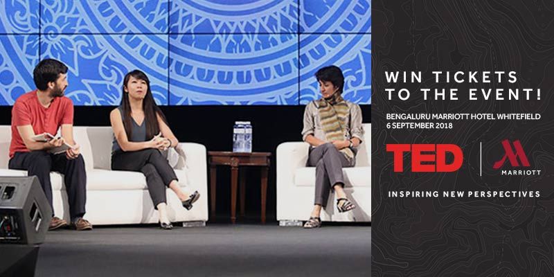 If you are an entrepreneur or innovator, here’s your chance to participate in the first-ever Marriott TED Salon event being hosted in India at Bengaluru Marriott Hotel Whitefield