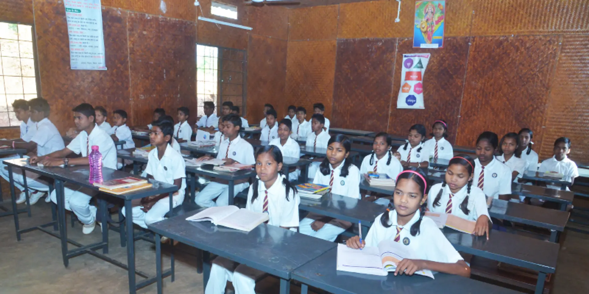 Chhattisgarh builds strong educational foundation for kids in Naxal-hit areas with portable cabins that double up as schools