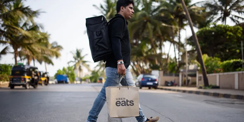 Delivery executive at Uber Eats