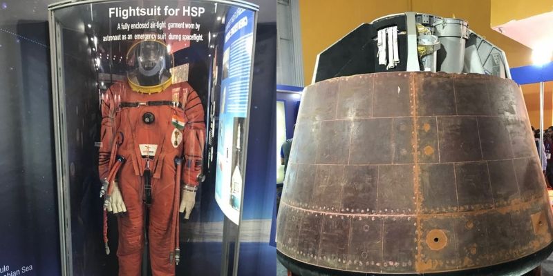 ISRO showcases indigenous space suit and crew capsule model for 2022 space mission
