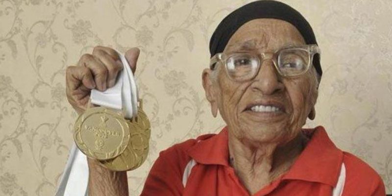 102-year-old Mann Kaur wins gold for India at the World Masters Athletics