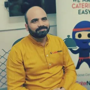 caterer aggregator CaterNinja founder