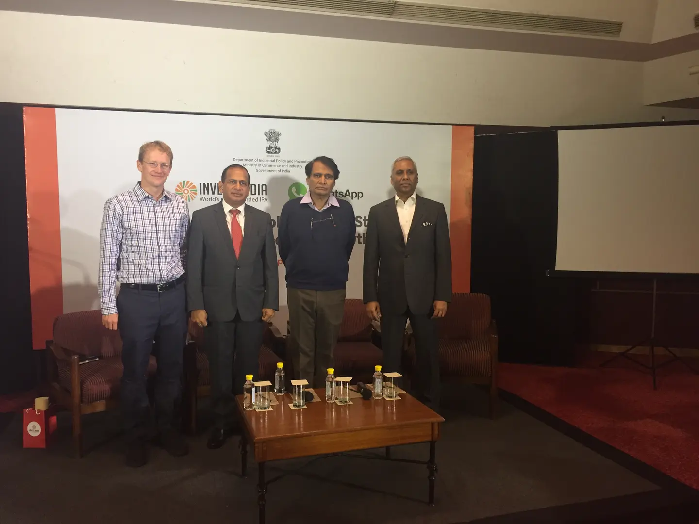 WhatsApp and Invest India announce partnership to promote growth of startups, SMBs