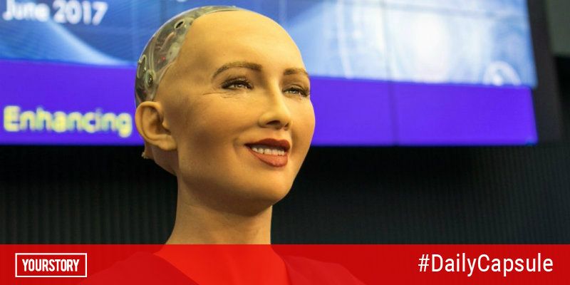 Humanoid Sophia greets fans at Vizag; Paytm drama sees many twists and turns
