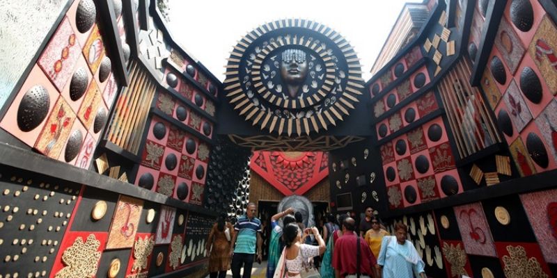 An inclusive celebration: how this pandal in Kolkata is making Durga Puja festivities accessible to visually impaired devotees