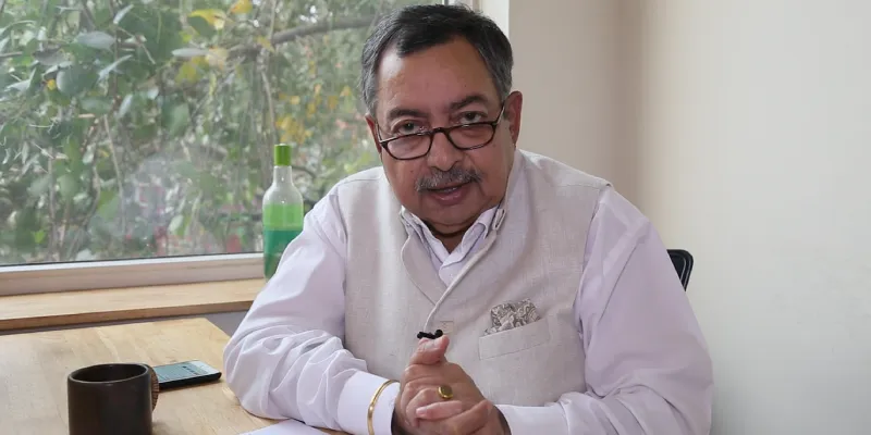 Vinod Dua, the consulting editor at the Wire.