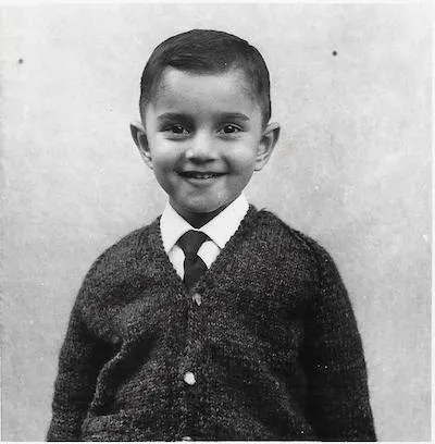 Anand as a child