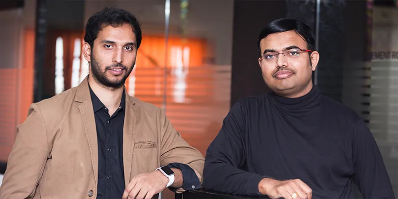 Animaker co-founders RS Raghavan and Loganathan Kodiyarasu 