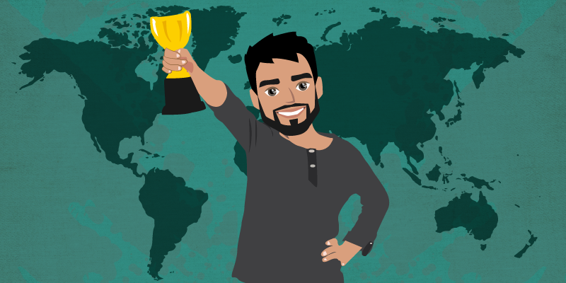 Image result for proud indian man cartoon