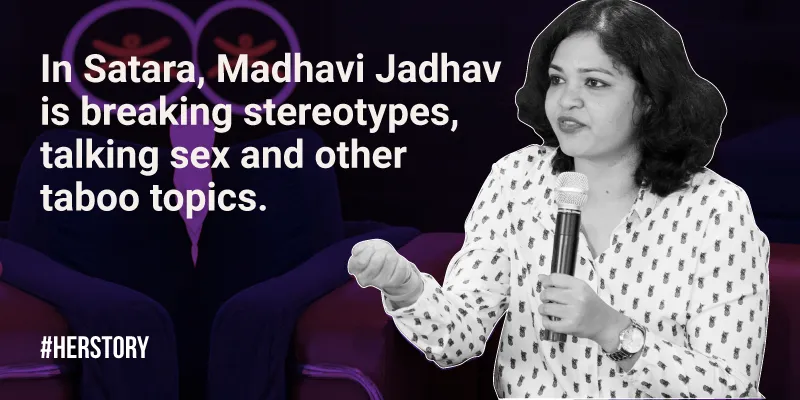 Madhavi Sex - In Satara, Madhavi Jadhav is talking sex, periods, other subjects with  parents, school children