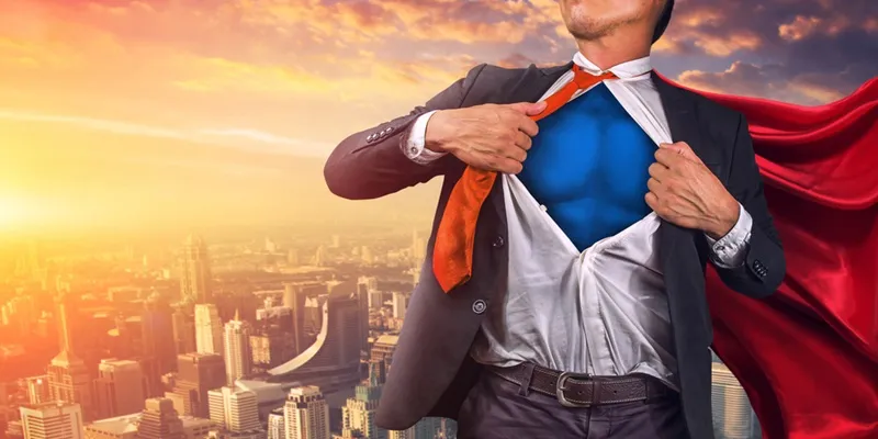 Superman day job entrepreneur ambitions