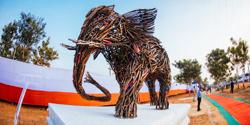 Beauty from scrap: Bhubaneswar hosts India’s first open-air ‘waste to art’ museum