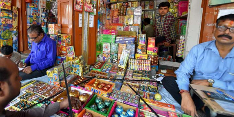 Makers and sellers of Diwali firecrackers see red as ‘green crackers’ steal the limelight
