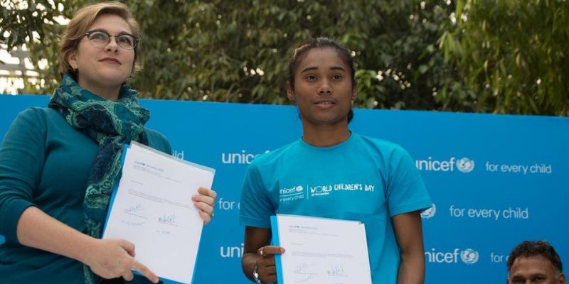 UNICEF appoints athlete Hima Das as India’s first youth ambassador