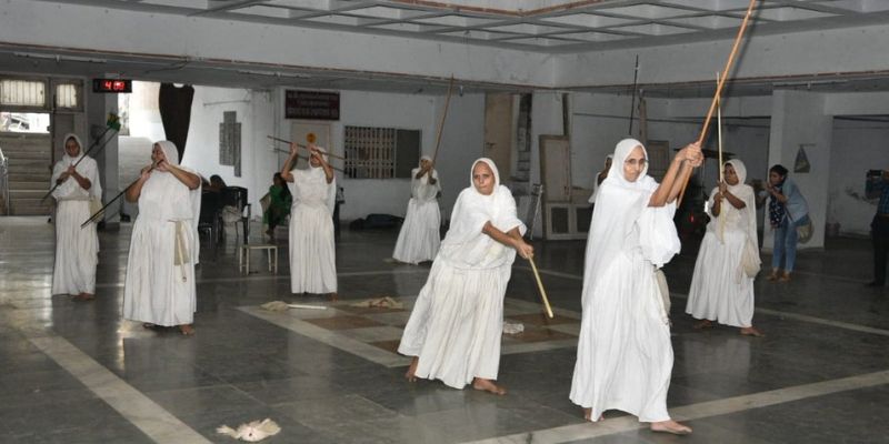 They preach non-violence but now Surat's women Jain monks are having to take self-defence lessons