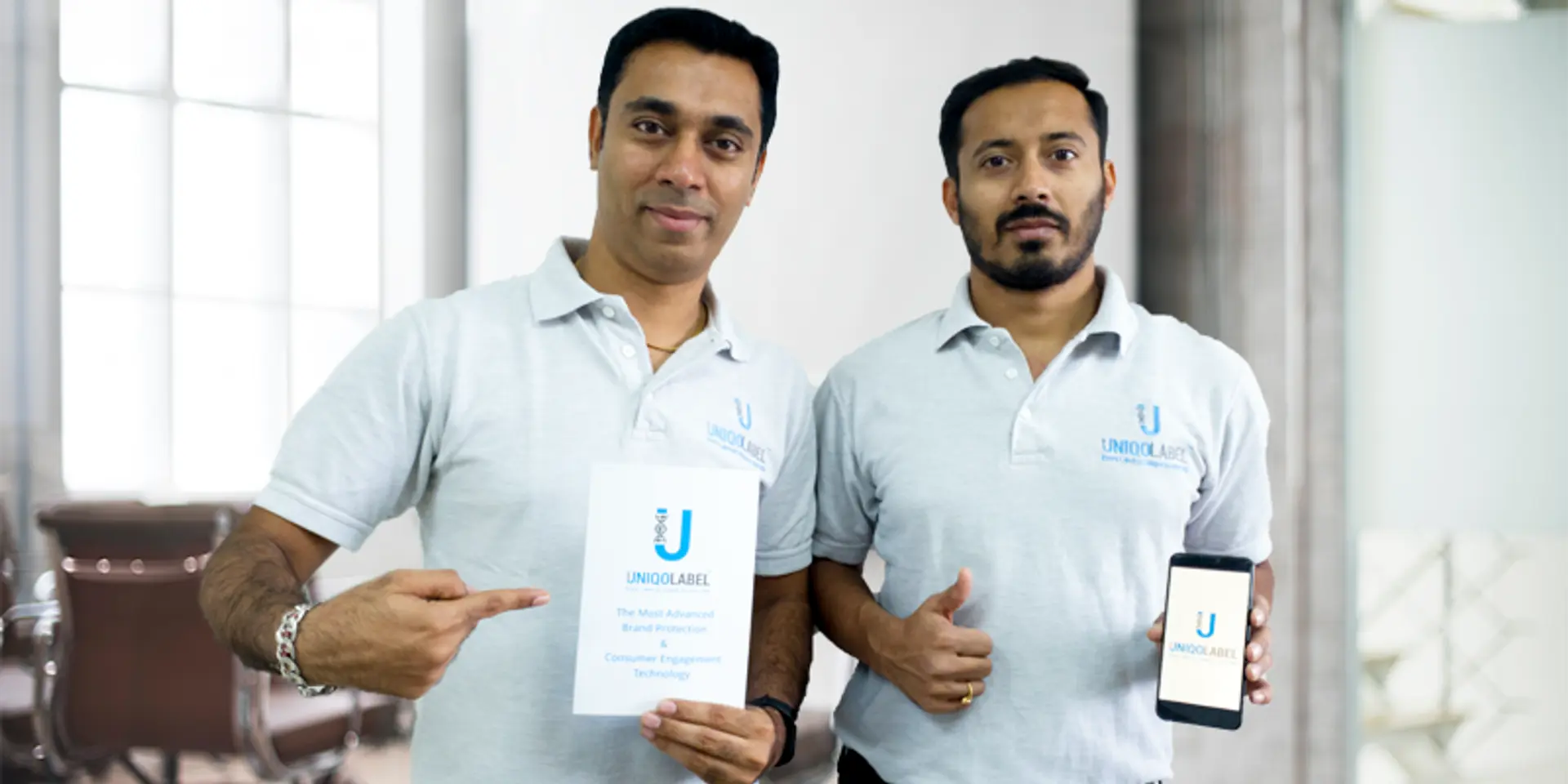 No more counterfeits - Uniqolabel's security labels ensure genuine products, from maker to consumer