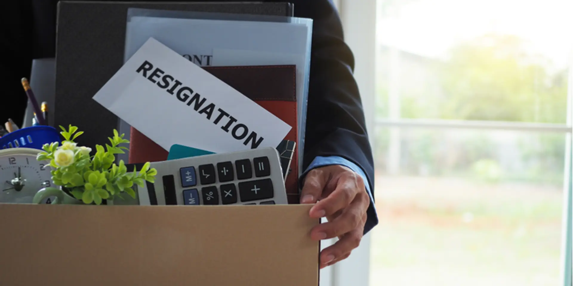 What happens to employees in an ecommerce firm when a senior executive exits?