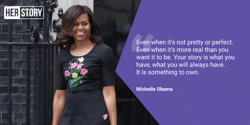 Michelle Obama says 'Becoming' is not about arriving somewhere but evolving