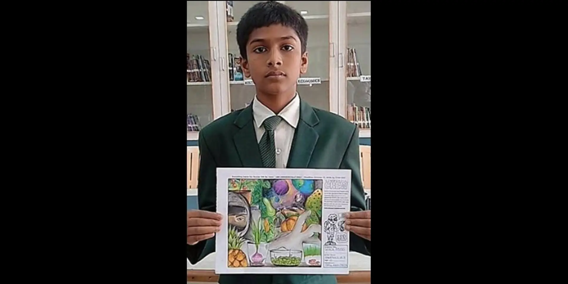 NASA selects painting by 12-year-old boy from Tamil Nadu for its 2019 calendar