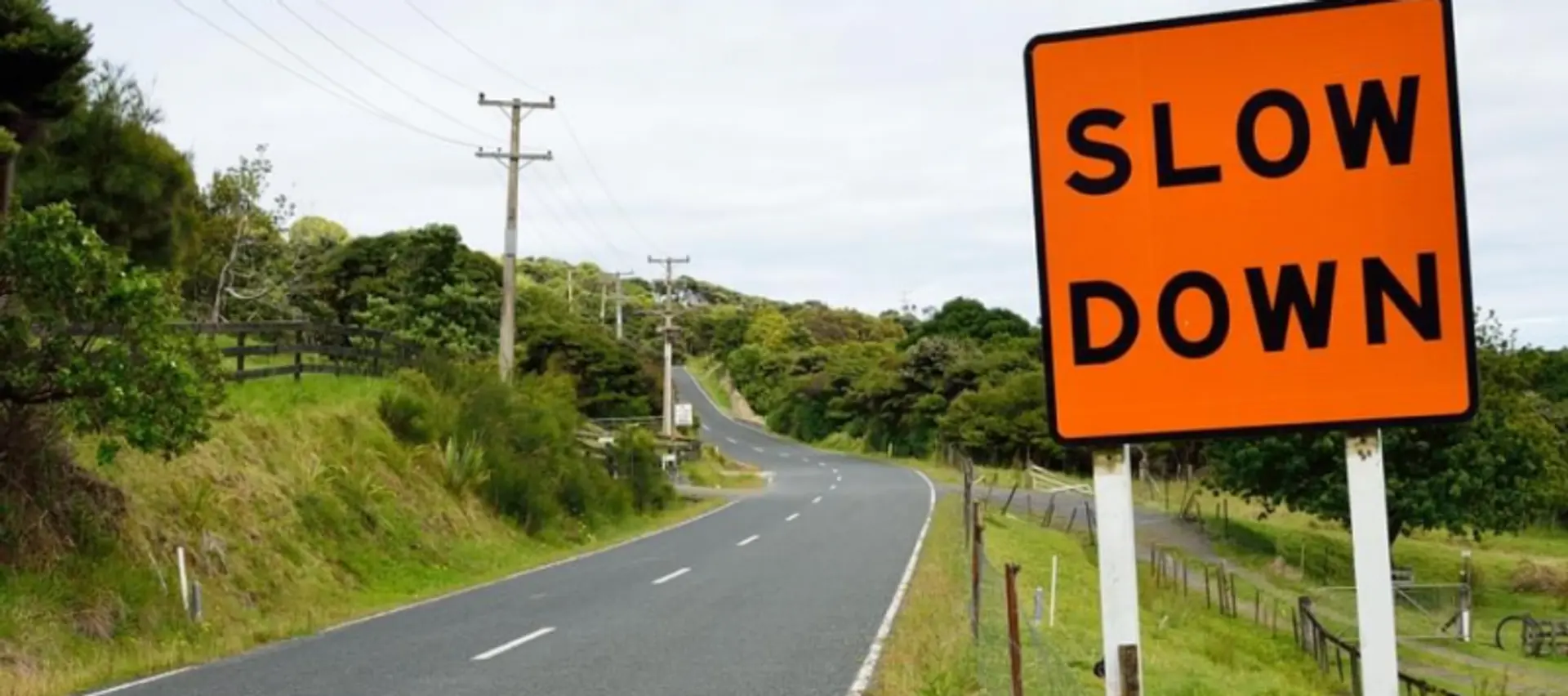 Slow down. Catch a breath