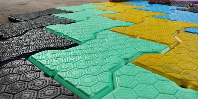 This Bengaluru-based NGO converts discarded plastic waste into colourful and cheap tiles