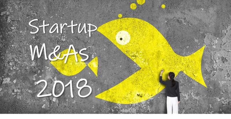 2018, M&A, startups